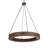 Rustic Lodge Idalight LED Drum Chandelier