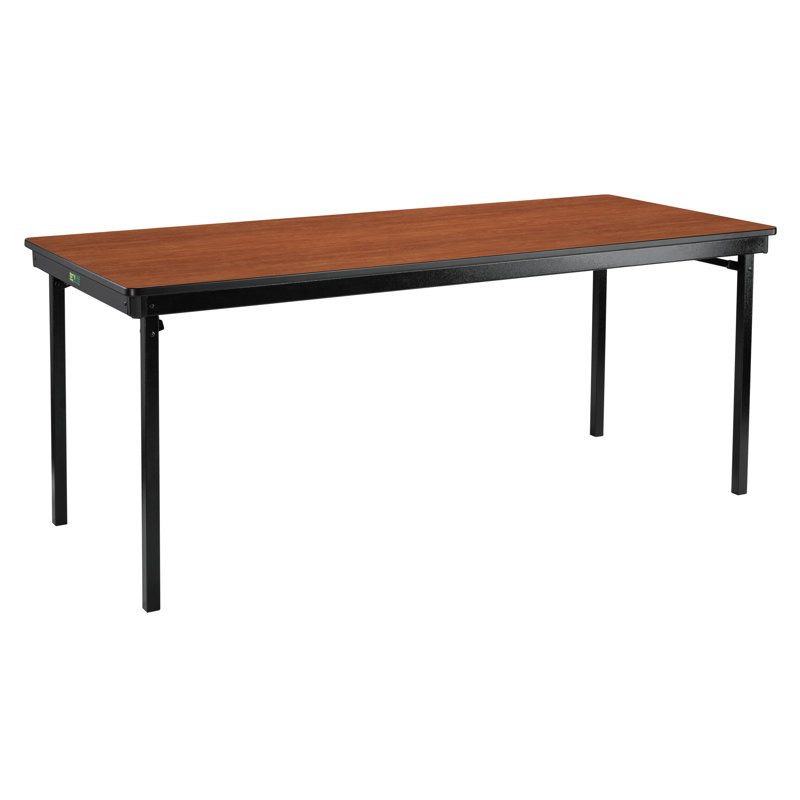 Table de banquet pliante MSFT Series Max Seating, Cerisier sauvage, H 29 po x l 48 po x P 24 po