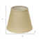 Abat-jour empire 10 "en lin parchemin beige