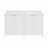 Frank Lloyd Wright USONIA® Through Lines 60 Wood Sink Vanity White-1999094594