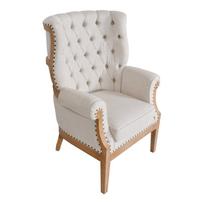 Foye 36" Wide Tufted Armchair by One Allium Way