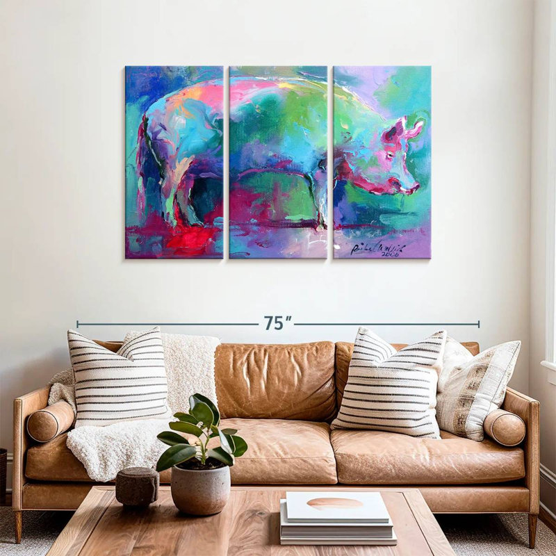 Brampt Pig II, 36" H x 57" W