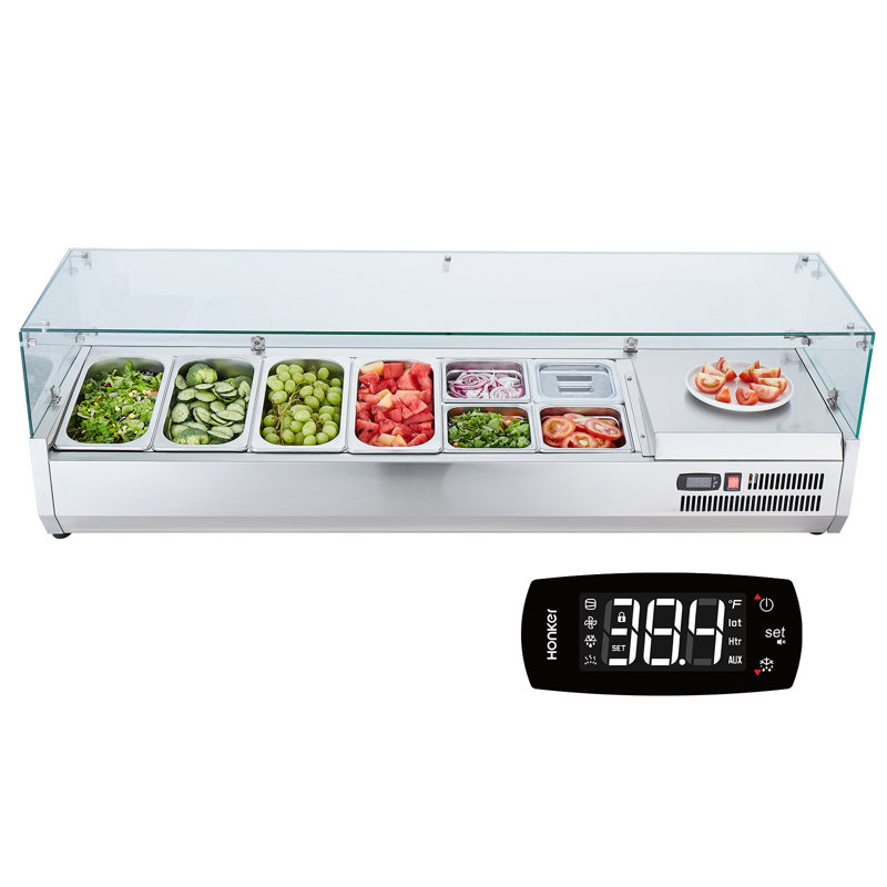 VEVOR Refrigerated Display Case - 58''