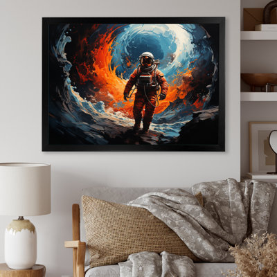 «Space Astronaut Cosmic Dreams I», reproduction sur toile
