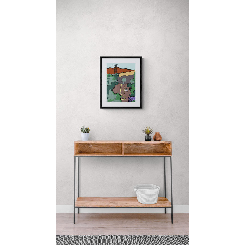 Jacaranda Hill Print by Deborah Blum, 31.25" H x 25.25" W x 0.875" D
