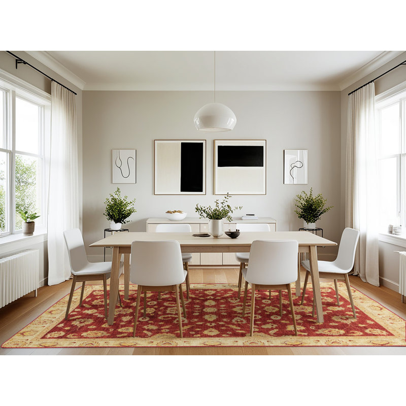 Abstract Indoor Rug, Rectangle 7' x 10'