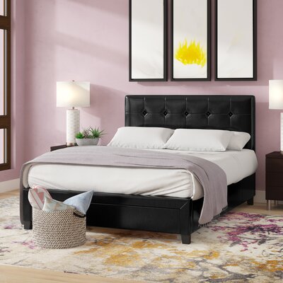 Aiydan Tufted Upholstered Low Profile Storage Platform Bed -  Brayden StudioÂ®, 9A50FC0A334E4007A1A96FF63F09895E