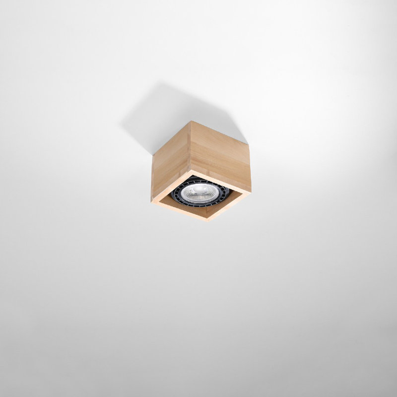Chorleywood Flush Mount, Wood