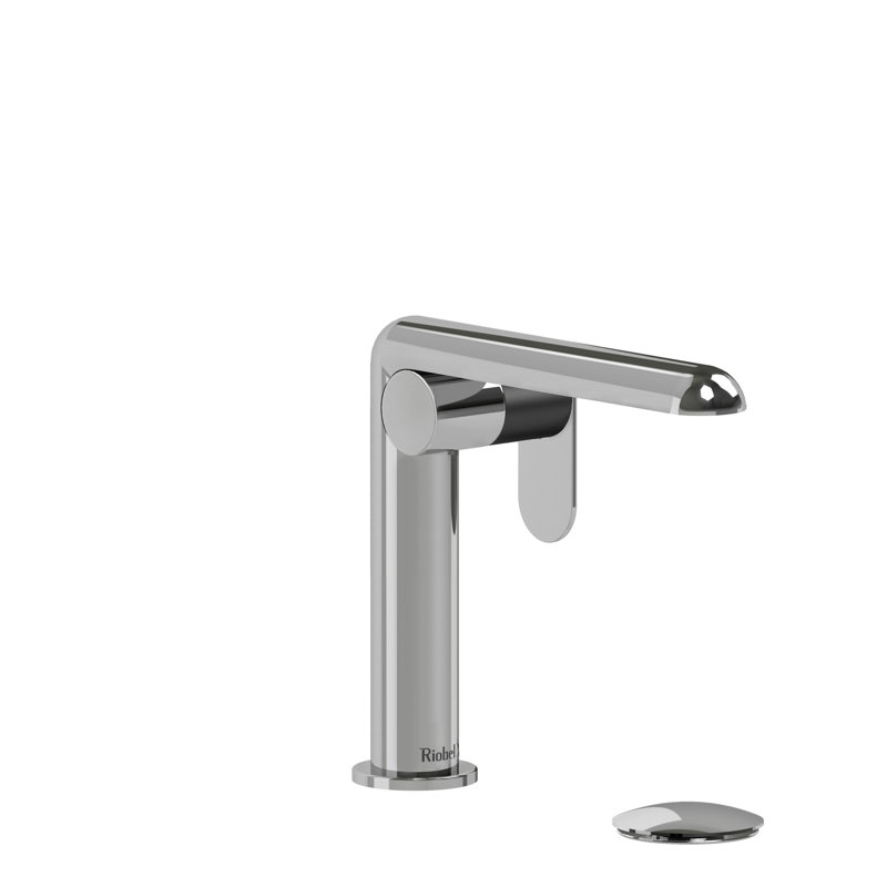 Robinet de salle de bain monotrou avec drain Ciclo ™, Chrome / Noir