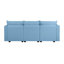 Cliffton Sofa with Triple Ottoman Living Room Set
