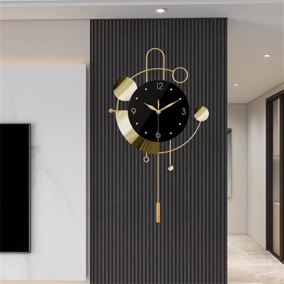 Wall Clock With Pendulum Clock