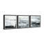 «Black and White Smudges» par Parvez Taj - Cadre 3 pièces-22499542