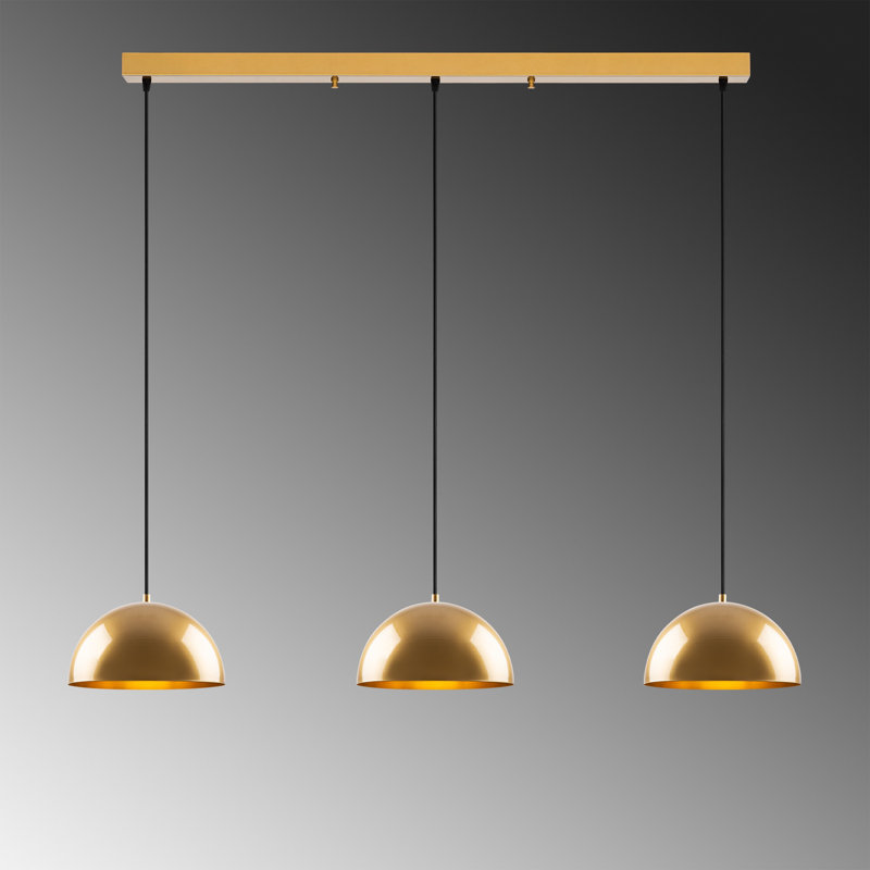Lustre, H 55,12 po x l 11,81 po x P 43,7 po, Or