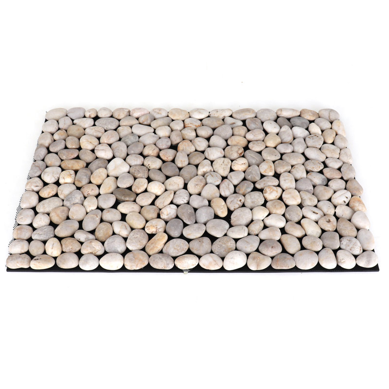 Briahnna Non-Slip Doormat, White