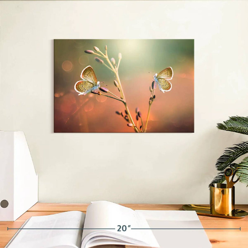 Brampt Butterfly Pair, 8" H x 12" W