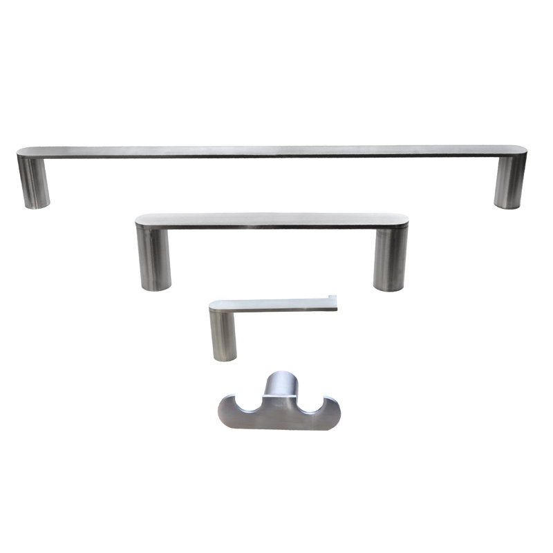 4 - Piece Bathroom Hardware Set, Brushed Nickel