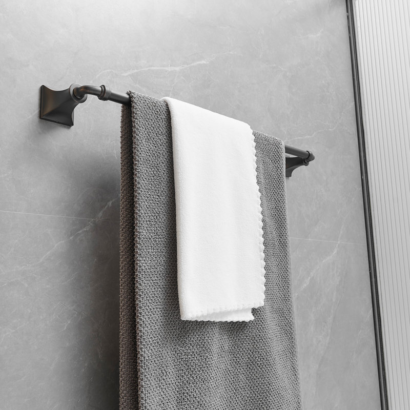 Oil-Rubbed Bronze 24-Inch Metal Bathroom Hardware Set