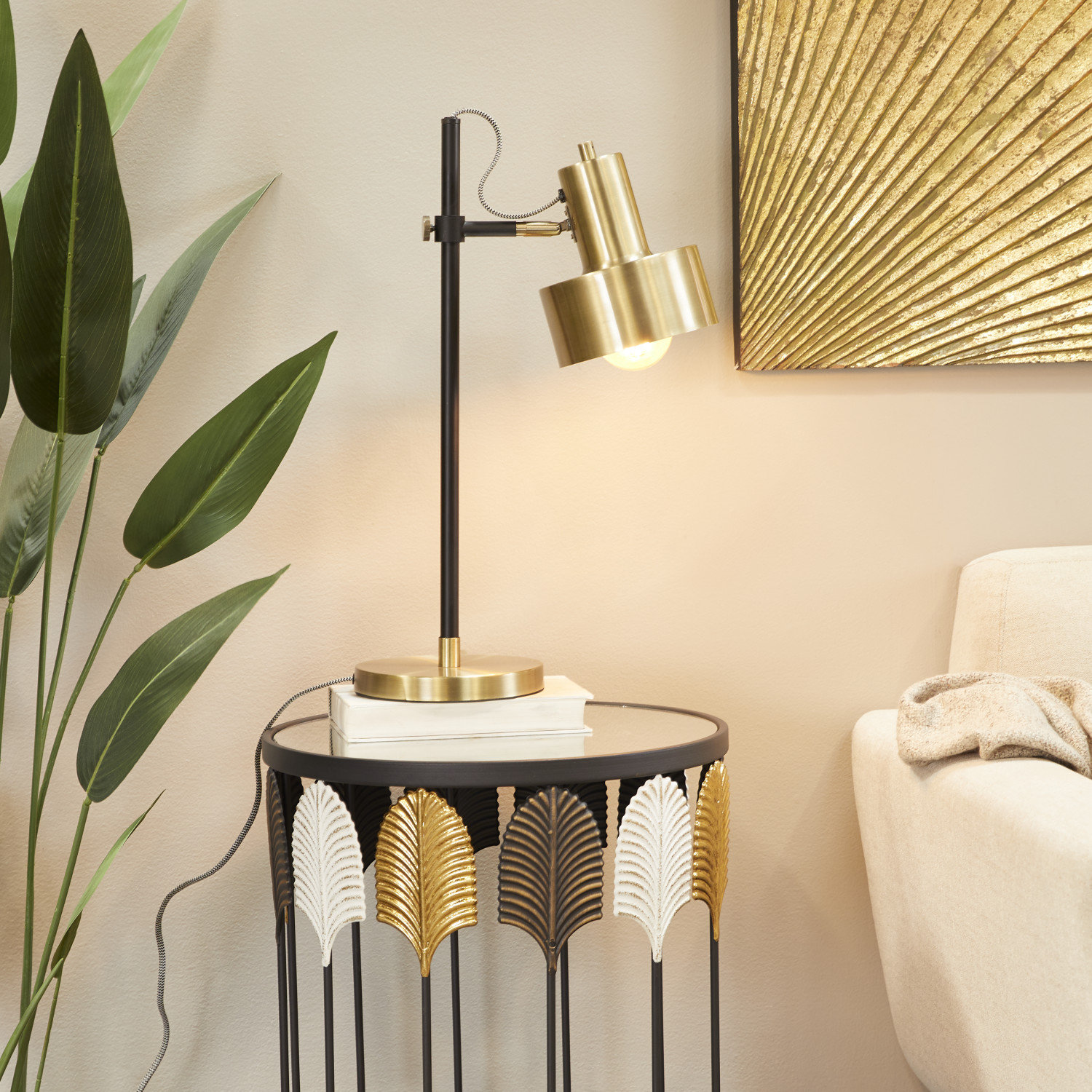 Delmira Metal Buffet Lamp