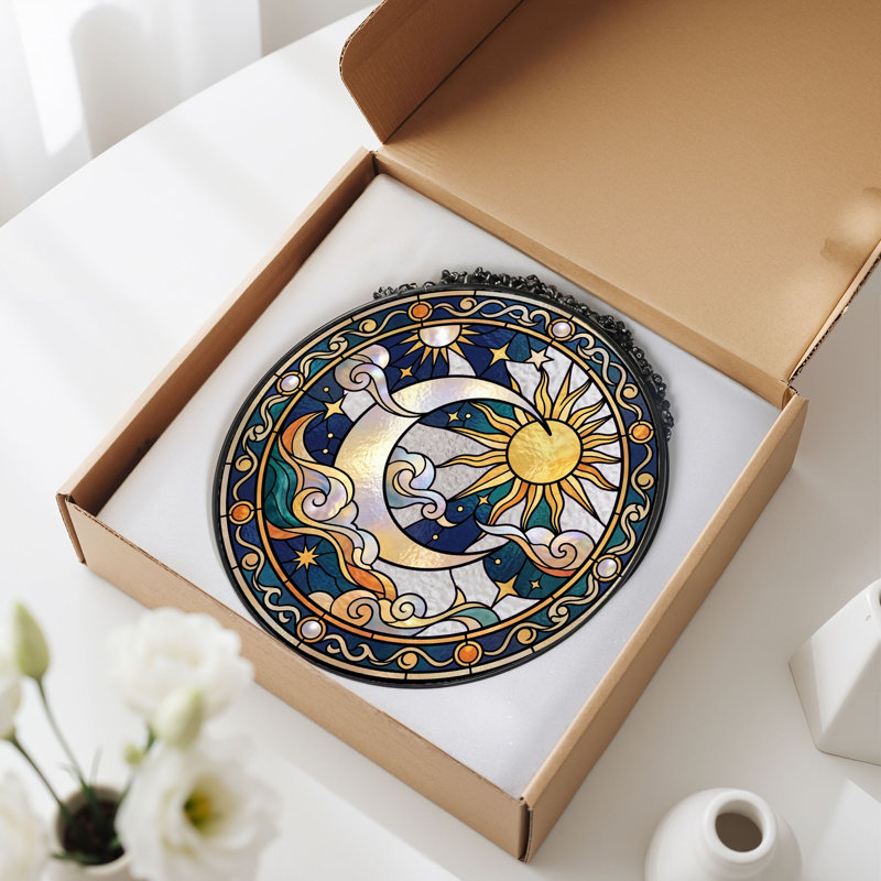 Vitrail Sun Moon, H 12 po