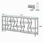 Console industrielle 70,9 "avec tablettes de rangement