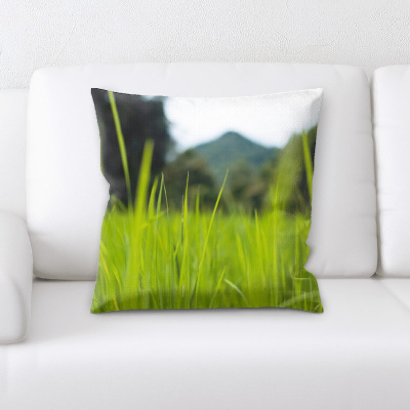 Microsuede Throw Pillow