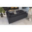 Footstool with Wooden Legs In Scandinavian Style Knutsford-1512935779