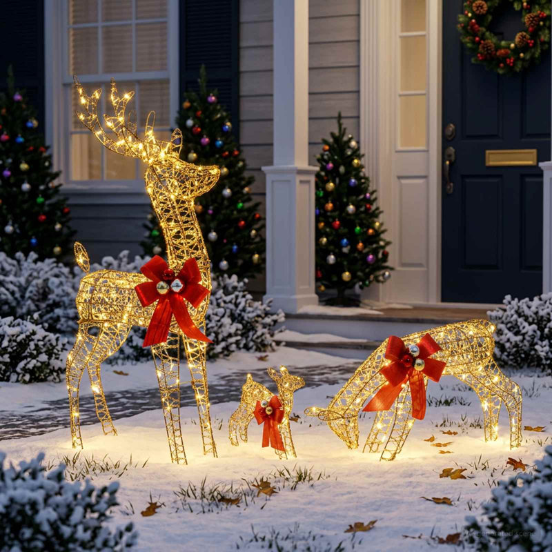 Lighted Reindeer