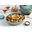 Le Creuset Stoneware Oval Chip And Dip Platter 13 In White-840133979