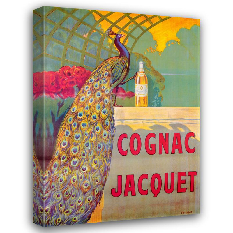 Cognac Jacquet, H 24 po x l 17 po