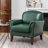 Shalisia 32'' Wide Upholstered Genuine Leather Armchair-697261948
