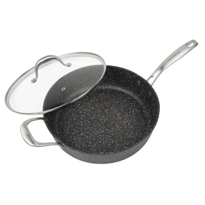 Master Pan 5 qt. Non-Stick Aluminum Saute Pan with Lid