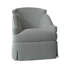 Barbara Sunbrella® Boucle Swivel Armchair-41241814