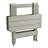Rectangular Outdoor Folding Side Table-68205990