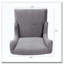 Fauteuil d'appoint en velours à haut dossier de 23,03 po de largeur