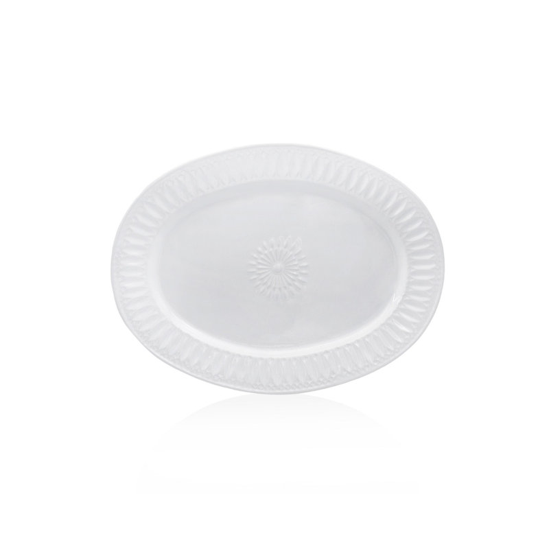 Assiette de service, H 1,2 po x l 12,2 po x L 16,1 po