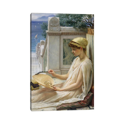 On The Terrace, 1889 by Edward John Poynter - Wrapped Canvas Painting