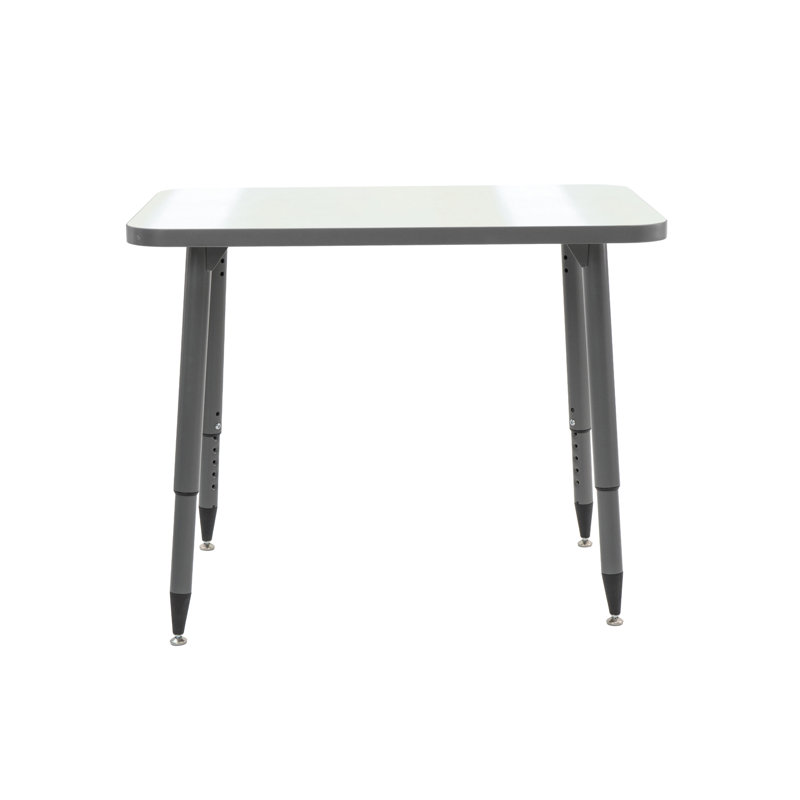 Table d'activité rectangulaire 24 x 48 avec pieds fuselés réglables Adapte, 24 po x 36 po, Mer du nord