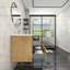 Ensemble de meuble-lavabo mural simple 30 po-70056040