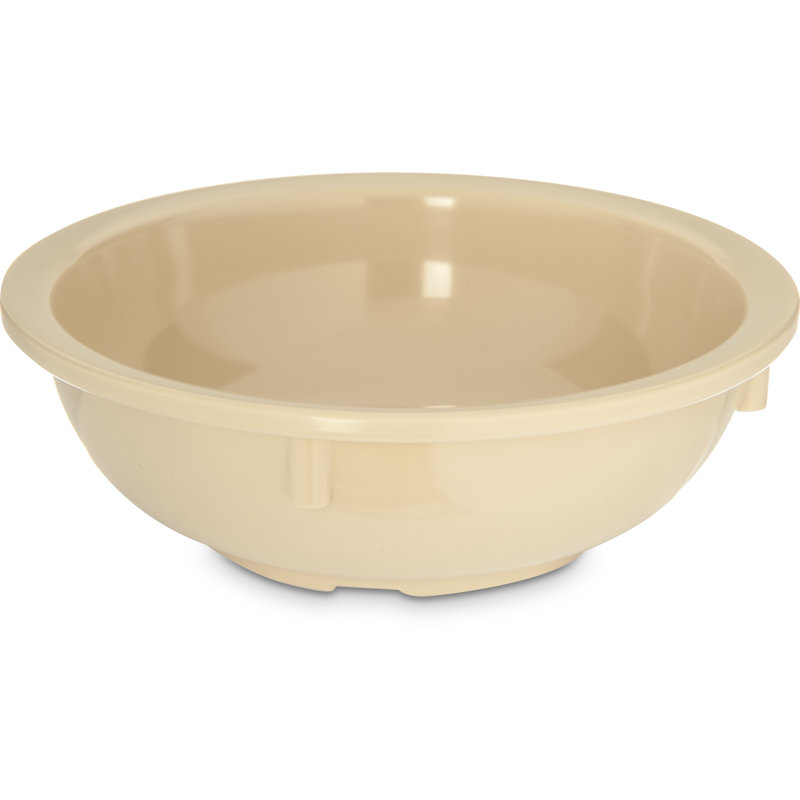 Bol nappie en mélamine 13,7 oz. Kingline™, Brun clair