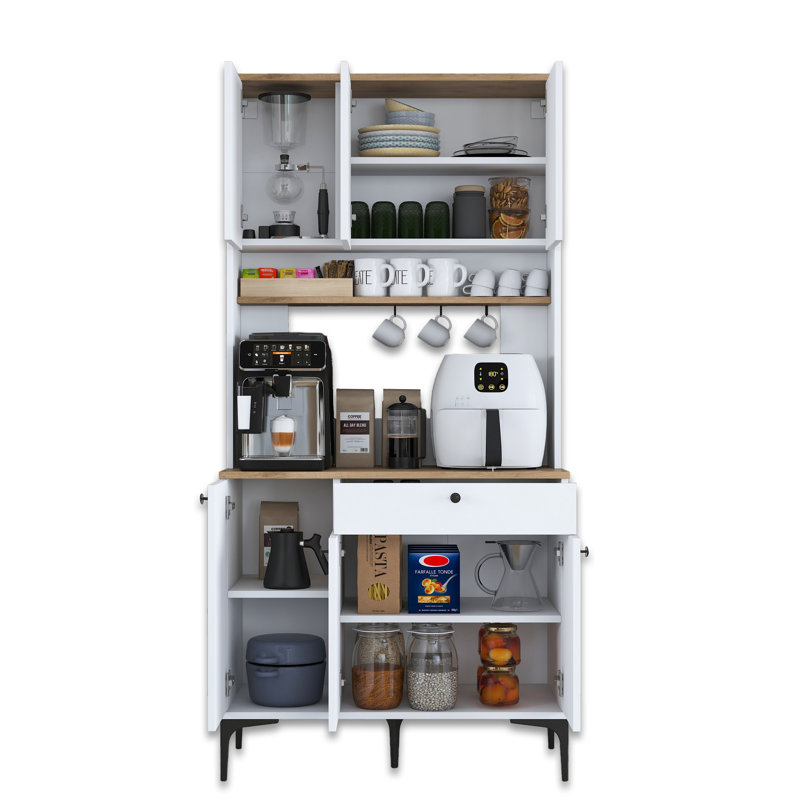 Garde-manger de 36 po de largeur pour rangement et rangement de cuisine