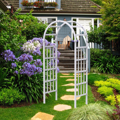 41" W x 86" H Vinyl Arbor