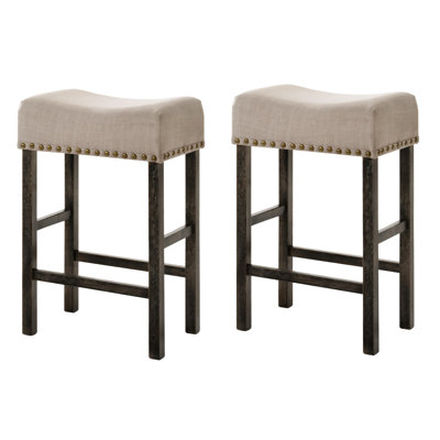 Tan And Weathered Grey Counter Height StoolsDining ChairsBar Stools