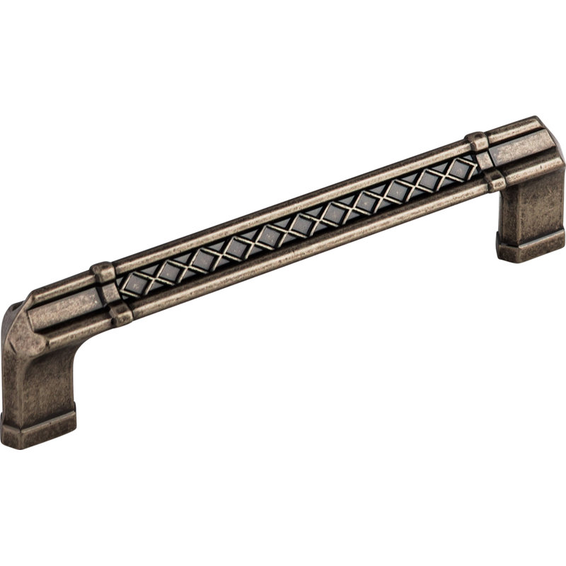 Tower Bridge Bar pull, Pewter Antique, 5" Center to Center