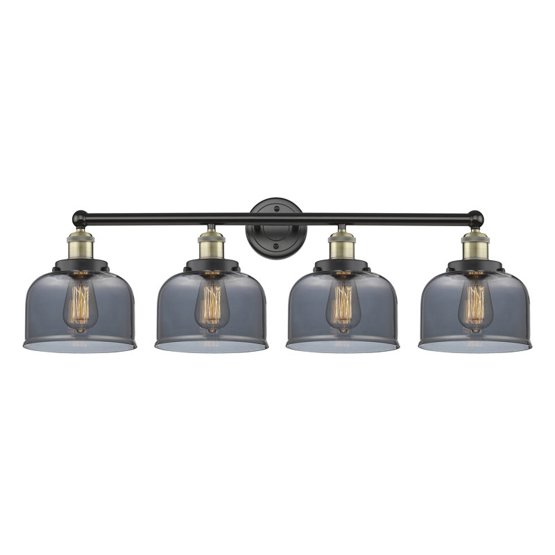 Annagene 4 - Light Dimmable Vanity Light, Plated Smoke, Black Antique Brass