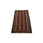 Tapis oriental en laine noué à la main beige / rouge