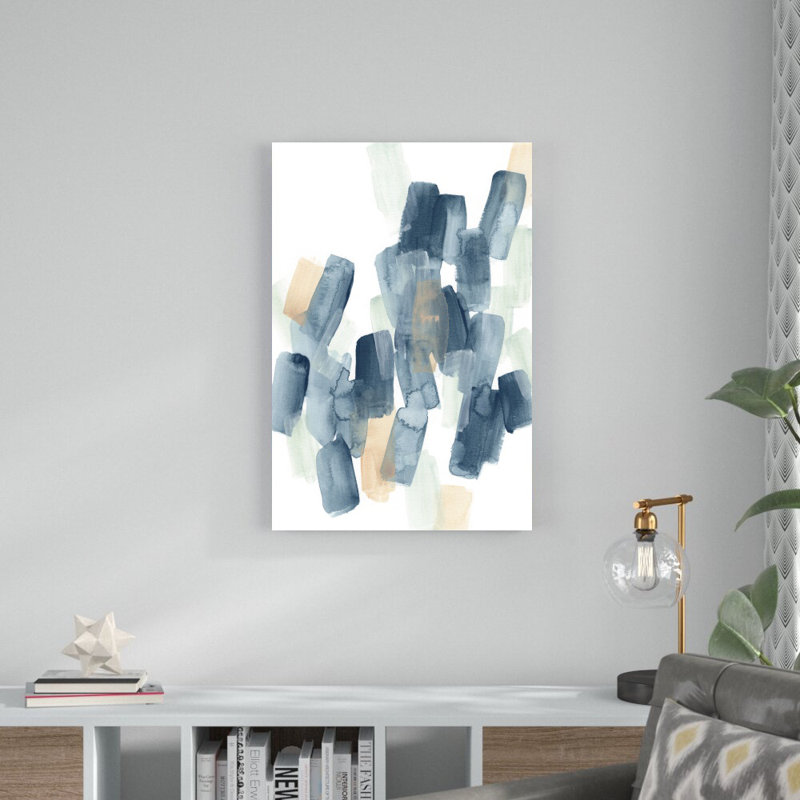 Indigo Facets III, H 36 po x l 24 po
