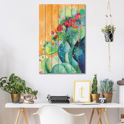 " Cactus Garden " by Christine Lindstrom