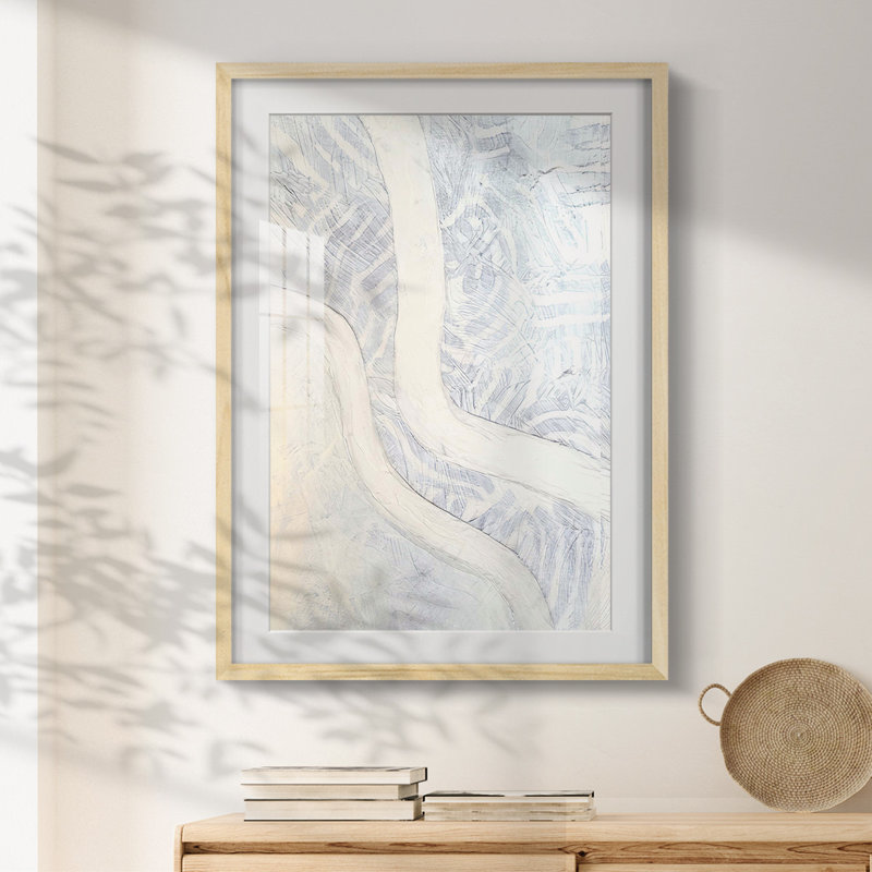 «Northerly Wind I», impression encadrée, Naturel, H 28,5 po x l 20,5 po