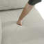 2 Seater Corduroy Corner Sofa 