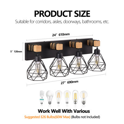 Luminaire de meuble-lavabo géométrique Habitatindustrial